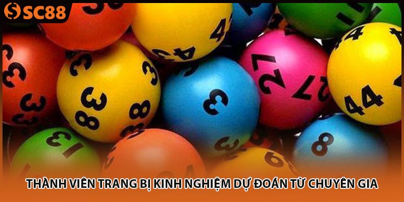 Thành viên trang bị kinh nghiệm dự đoán từ chuyên gia